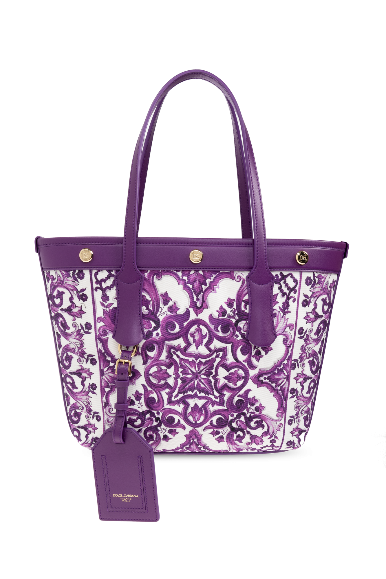 【DOLCE&GABBANA】ボタニカル ジップクロージャー トートバッグ BM2304AG218_80999_0.jpg